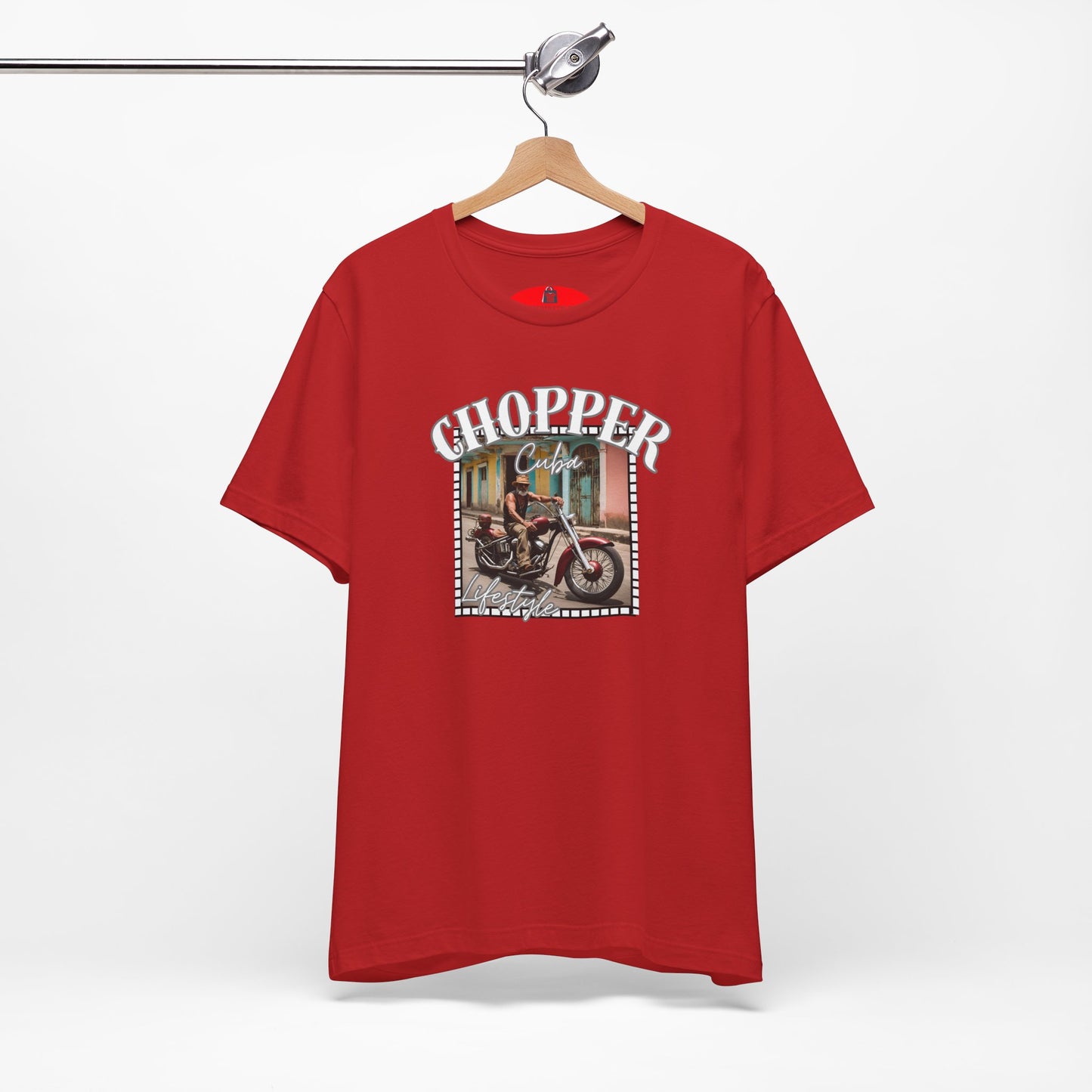 Chopper Bikerin T-shirt - Cuba Design - Biker Tshirt - Frauen Mode - Stylisches Damen Shirt von MyMotoStyles