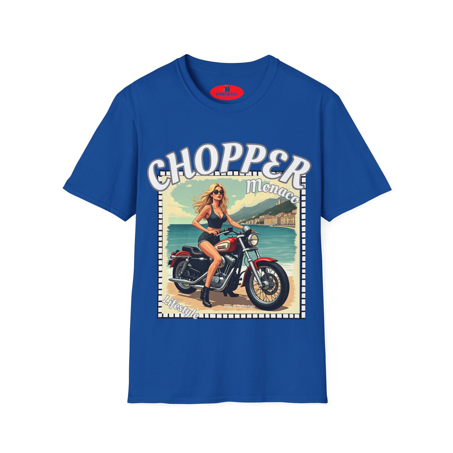 Chopper Lifestyle Unisex T-Shirt - Vintage Motorcycle Graphic Tee