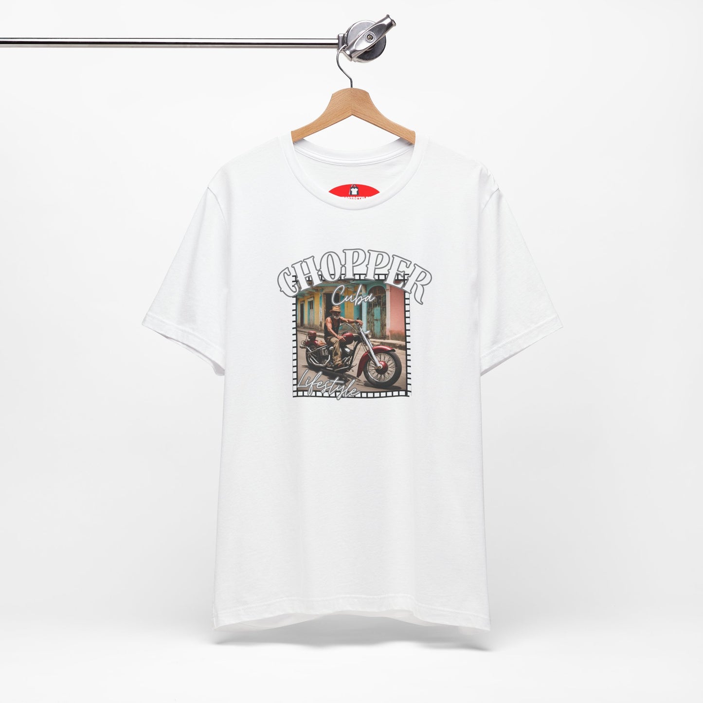 Chopper Bikerin T-shirt - Cuba Design - Biker Tshirt - Frauen Mode - Stylisches Damen Shirt von MyMotoStyles