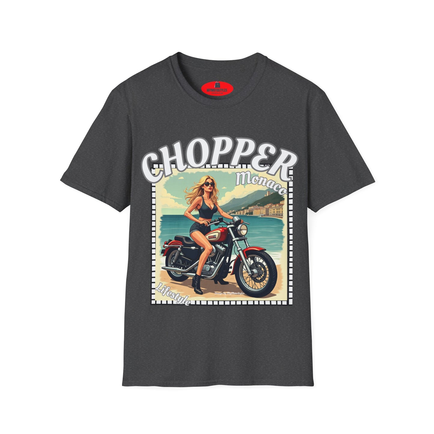 Chopper Lifestyle Unisex T-Shirt - Vintage Motorcycle Graphic Tee