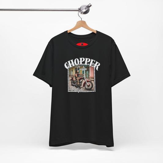 Chopper Biker T-shirt - Cuba Design - Biker T-shirt - Women's Fashion - Stylish ladies shirt by MyMotoStyles