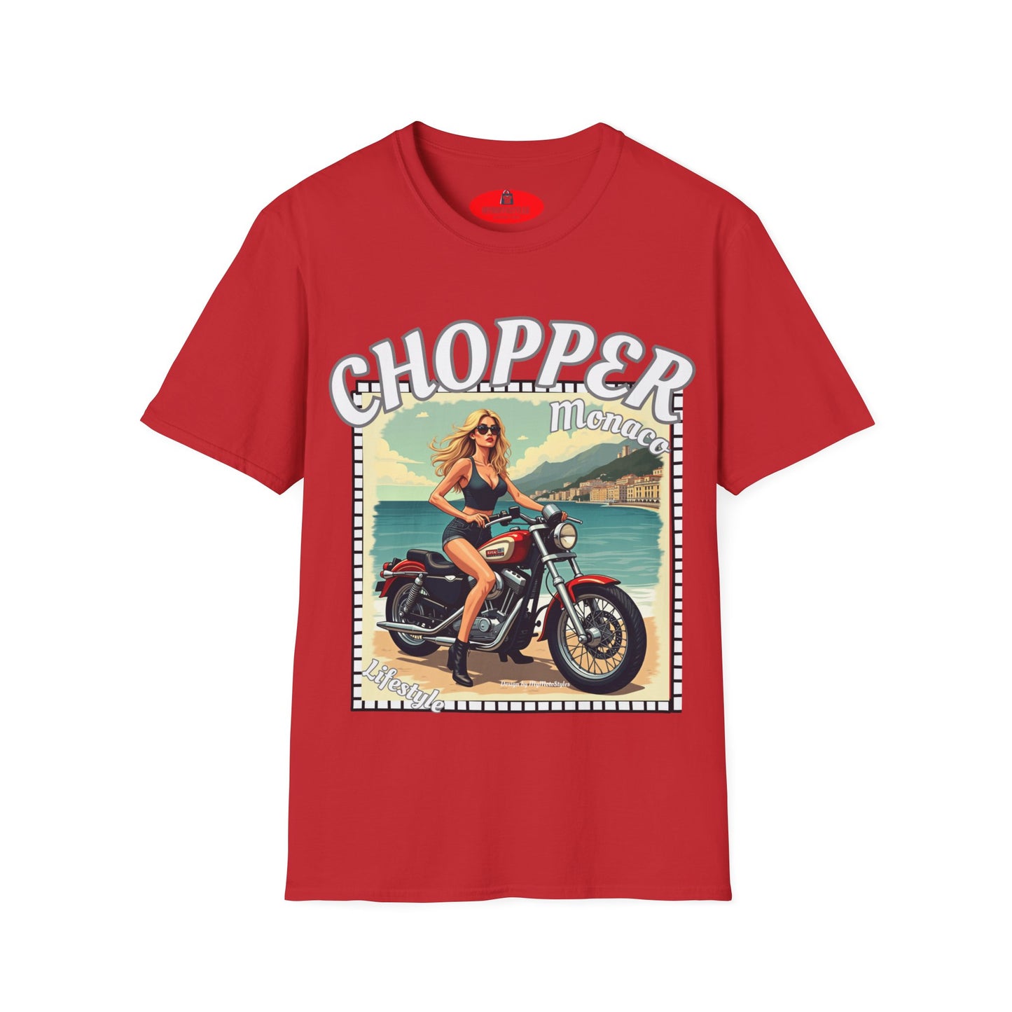 Chopper Lifestyle Unisex T-Shirt - Vintage Motorcycle Graphic Tee
