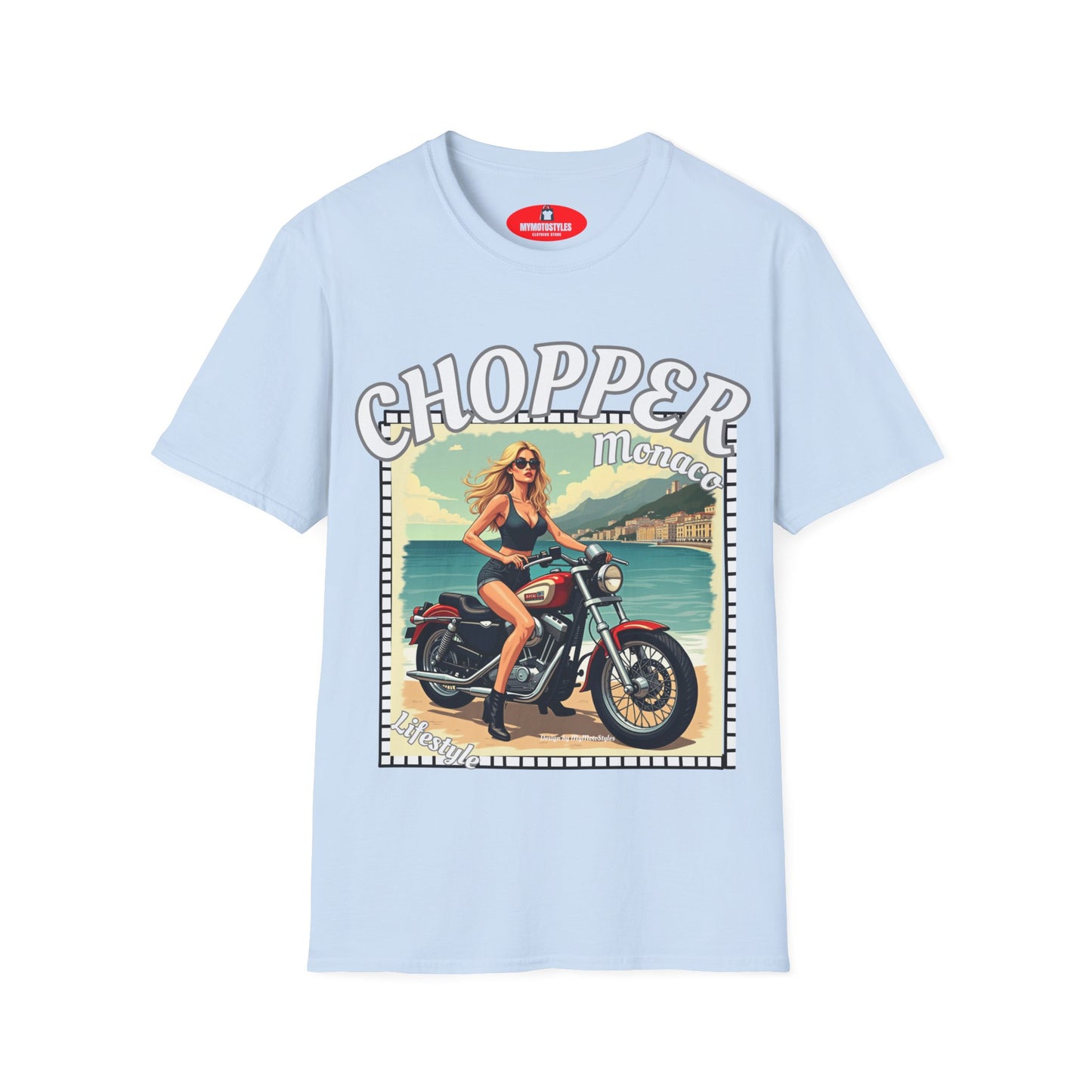 Chopper Lifestyle Unisex T-Shirt - Vintage Motorcycle Graphic Tee