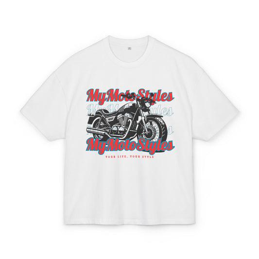 Bikerin Oversized T-Shirt - Damen Motorrad Shirt - Vintage Design von My Moto Styles