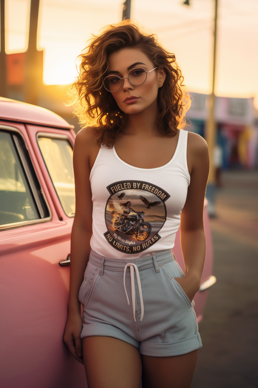 Premium Organic Tanktop "Fueled By Freedom"