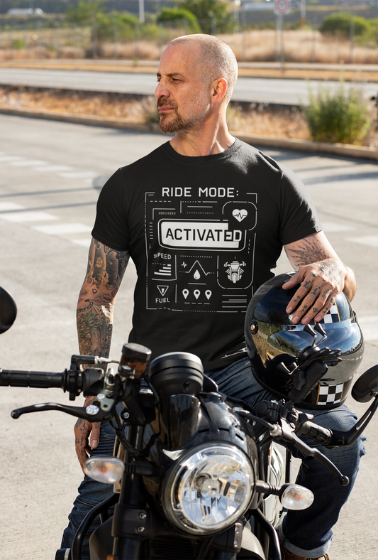 HigherBlanks Premium T-Shirt "Ride Mode  Activated"