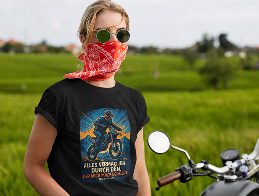 HigherBlanks Premium T-Shirt "Alles Vermag Ich"