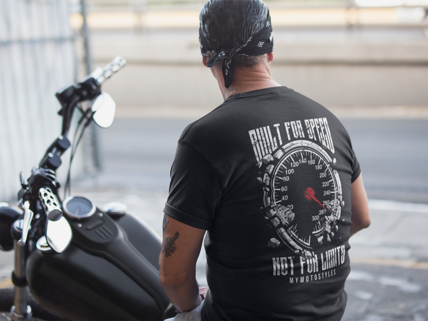 "Built for Speed" HigherBlanks Premium T-Shirt - Backprint