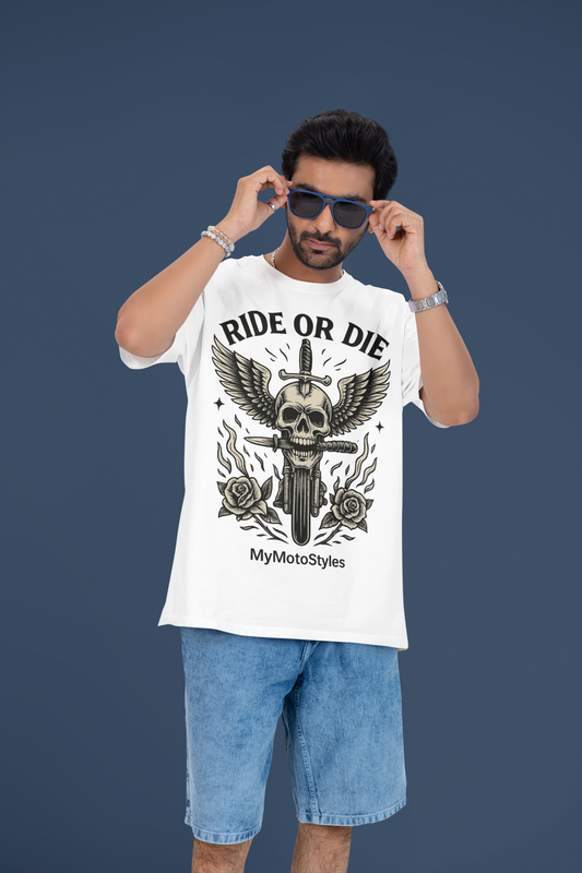 VACANCY Oversized Shirt "Ride Or Die"