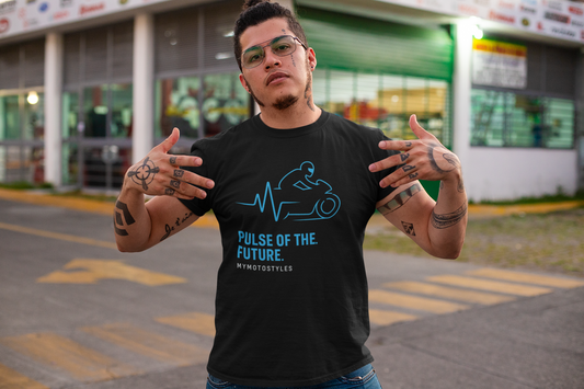 HigherBlanks Premium T-Shirt "Pulse of the Future"