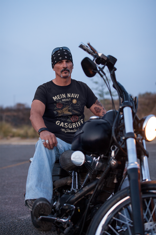 HigherBlanks Premium T-Shirt "Mein Navi"