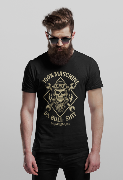 HigherBlanks Premium T-Shirt "100% Maschine"