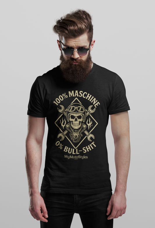 HigherBlanks Premium T-Shirt "100% Maschine"