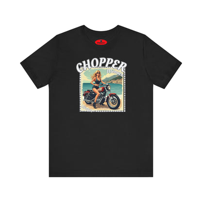 Chopper T-shirt - Fashionable Biker T-shirt - Monaco Design - Streetwear - Women's Shirt - Ladies T-shirt - Adventure Lovers