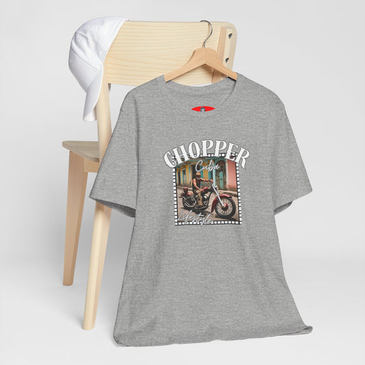 Chopper Bikerin T-shirt - Cuba Design - Biker Tshirt - Frauen Mode - Stylisches Damen Shirt von MyMotoStyles