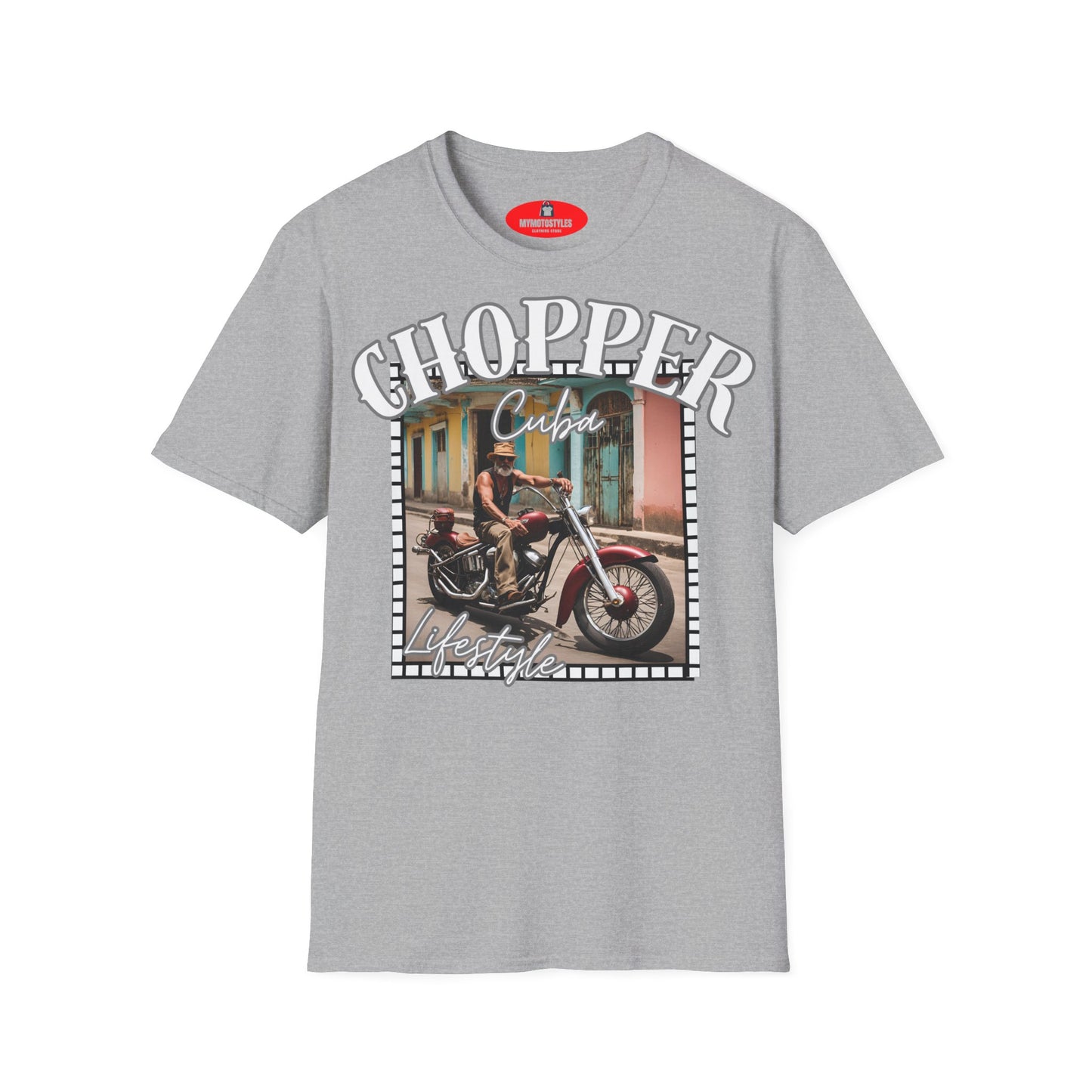 Chopper Cuba T-Shirt - Vintage Lifestyle Vibe