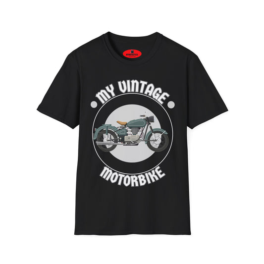 Men's Vintage Motorcycle T-Shirt for Bikers – Retro Design, Soft &amp; Comfortable, Gift Idea 