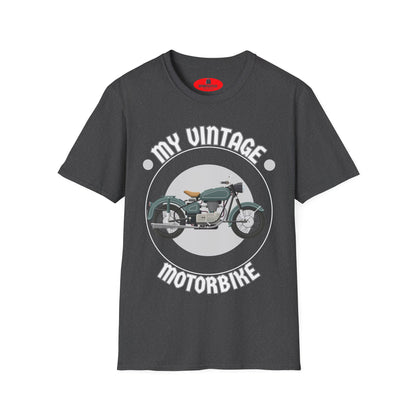 Men's Vintage Motorcycle T-Shirt for Bikers – Retro Design, Soft &amp; Comfortable, Gift Idea 
