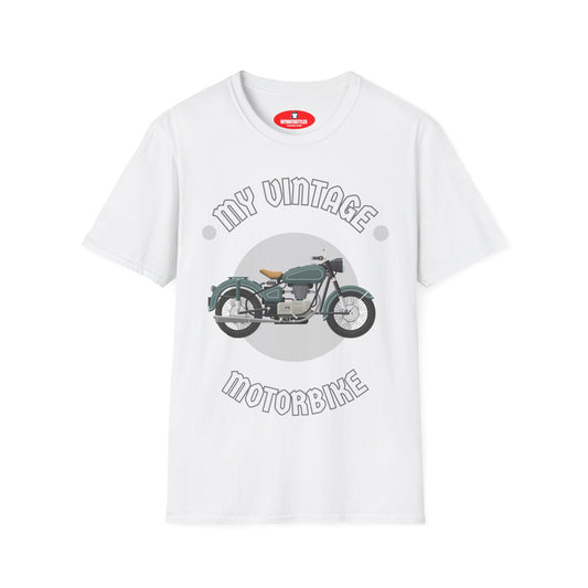 Men's Vintage Motorcycle T-Shirt for Bikers – Retro Design, Soft &amp; Comfortable, Gift Idea 
