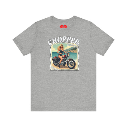 Chopper T-shirt - Fashionable Biker T-shirt - Monaco Design - Streetwear - Women's Shirt - Ladies T-shirt - Adventure Lovers
