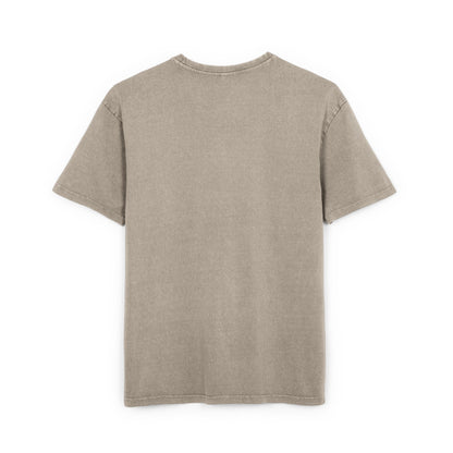 Biker Acid Washed Oversize T-Shirt - Fuel Ride Repeat Graphic T-Shirt