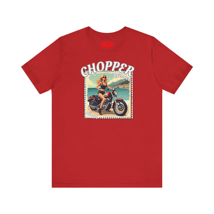 Chopper T-shirt - Fashionable Biker T-shirt - Monaco Design - Streetwear - Women's Shirt - Ladies T-shirt - Adventure Lovers