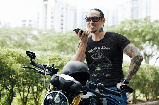 Basic Shirt Unisex "Ride like a Legend"