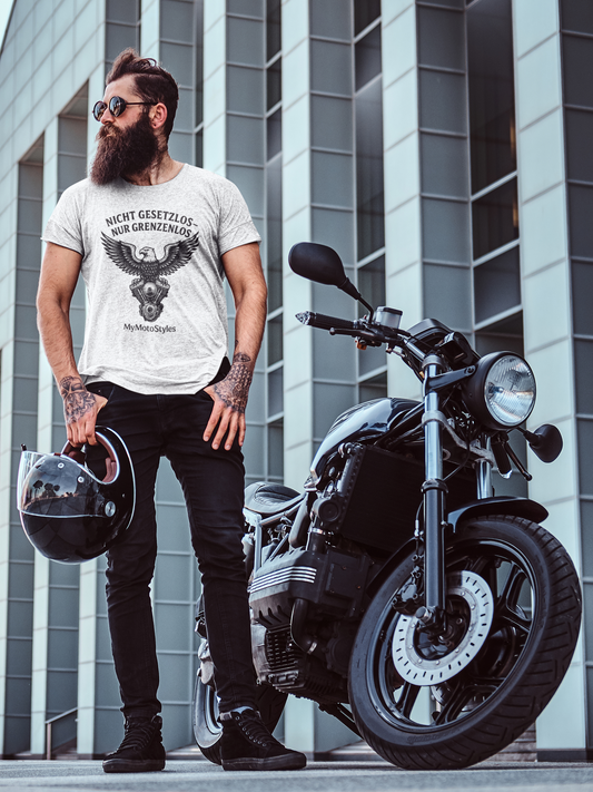 HigherBlanks Premium T-Shirt "Nicht Gesetzlos"